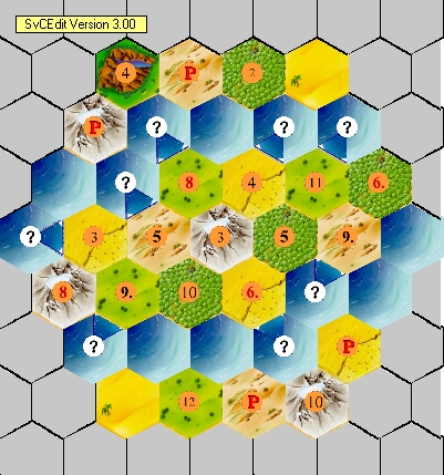 Plan du jeu - Colons en detresse 3